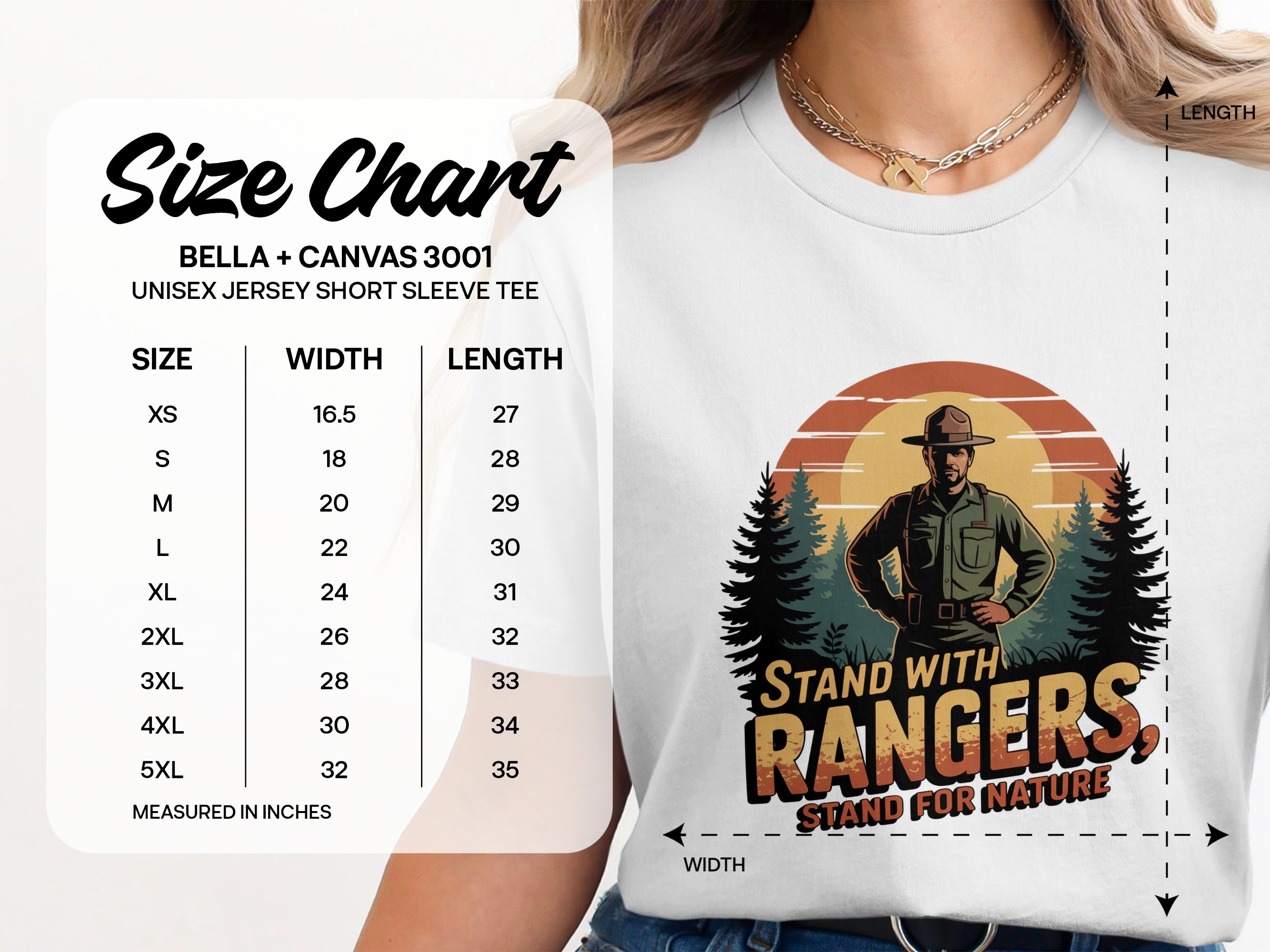 Stand With Rangers Stand For Nature Short Sleeve Tee product