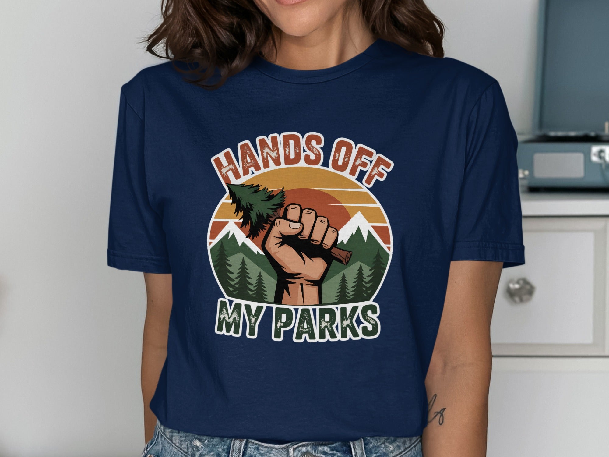 Hands Off My Parks Graphic T-Shirt product type