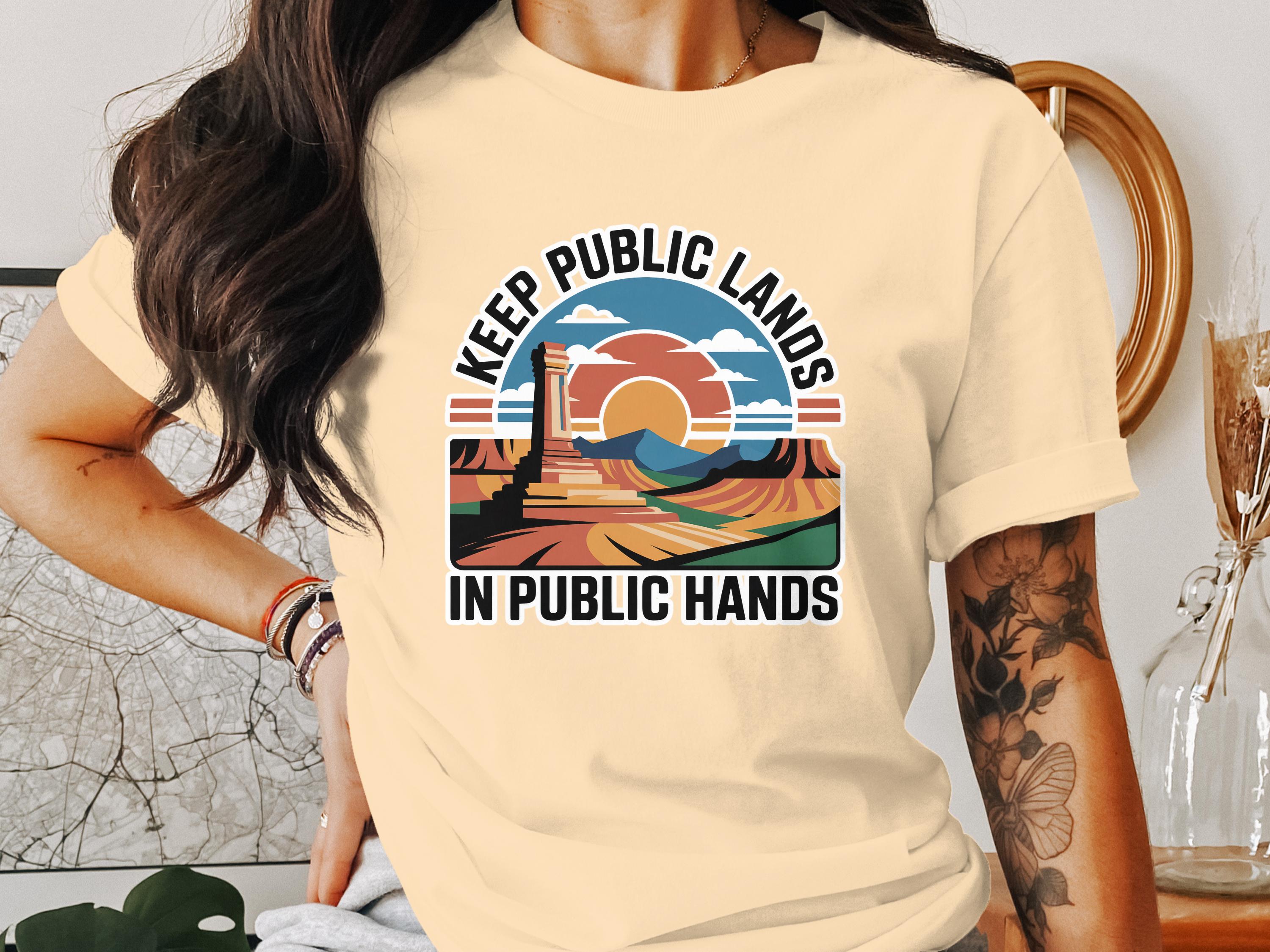 Keep Public Lands In Public Hands T-shirt product type