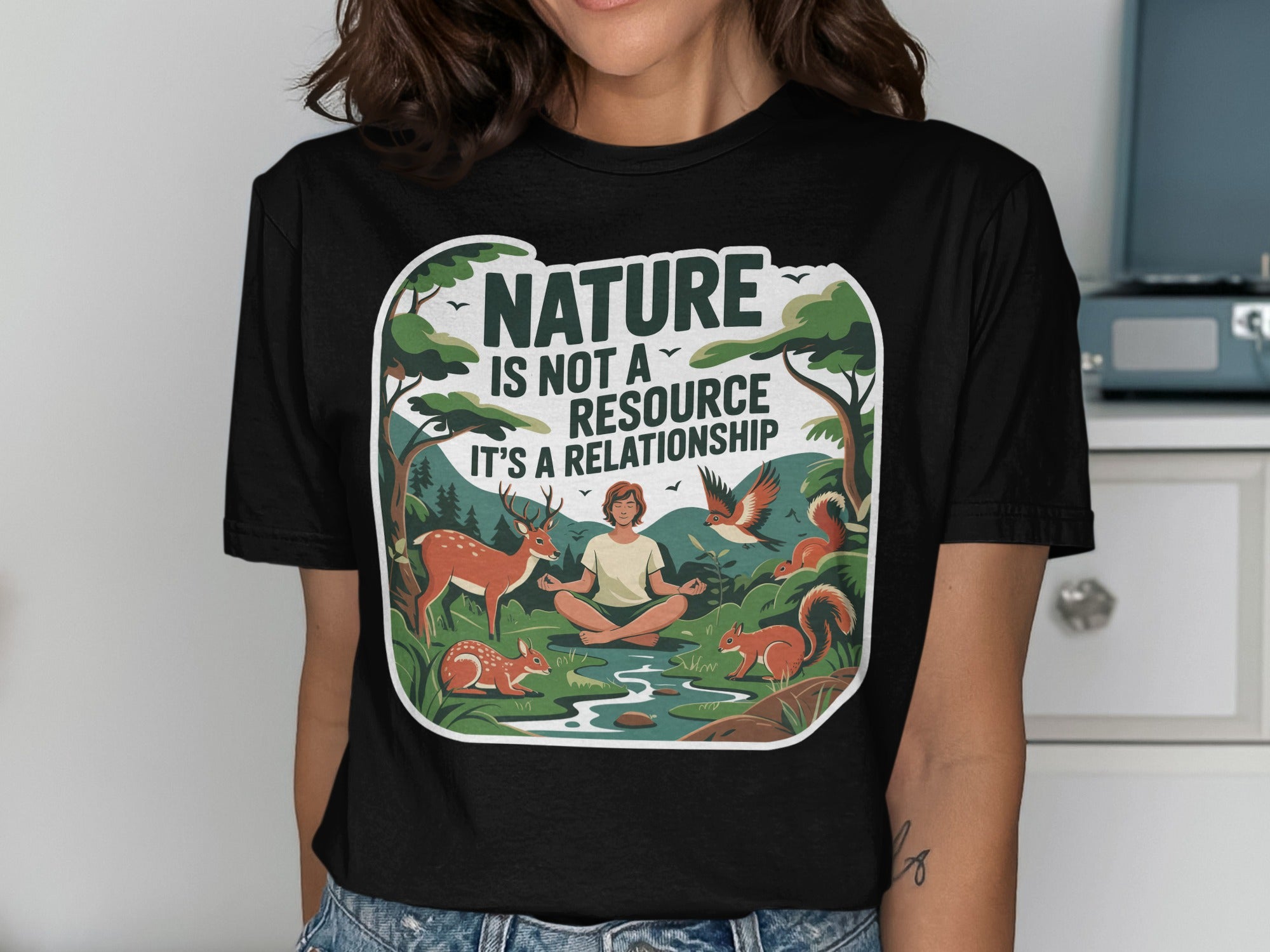 Nature Is Not a Resource Relationship Shirt product
