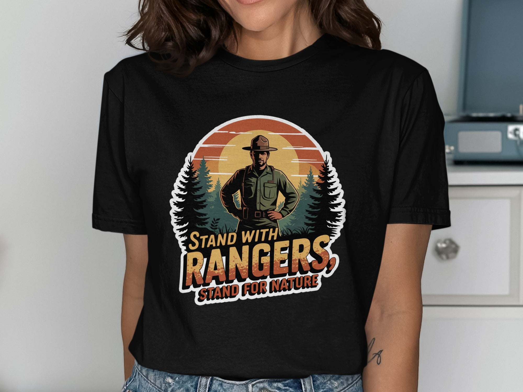 Stand With Rangers Stand For Nature T-shirt product