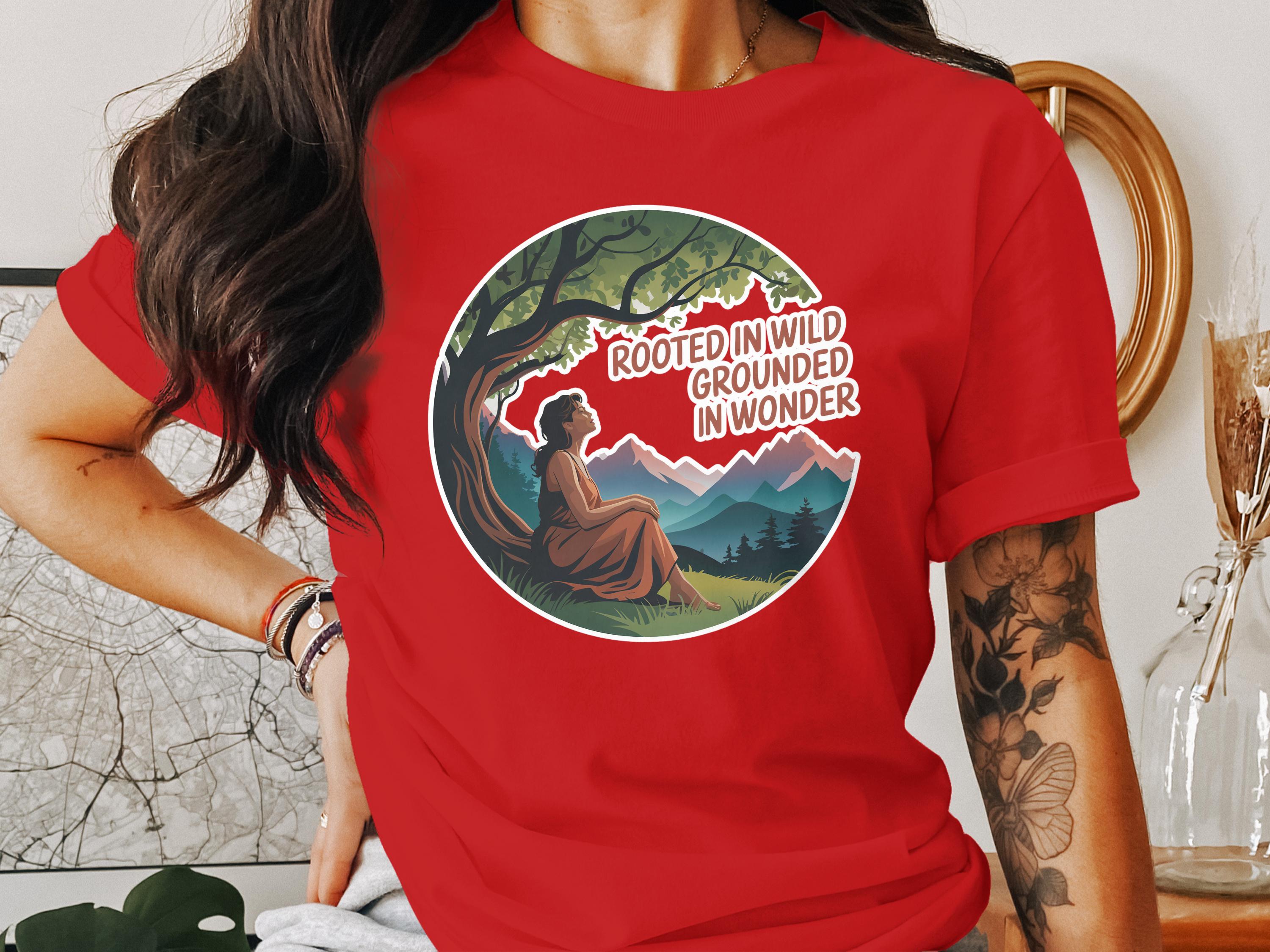 Rooted in Wild Grounded in Wonder T-Shirt product
