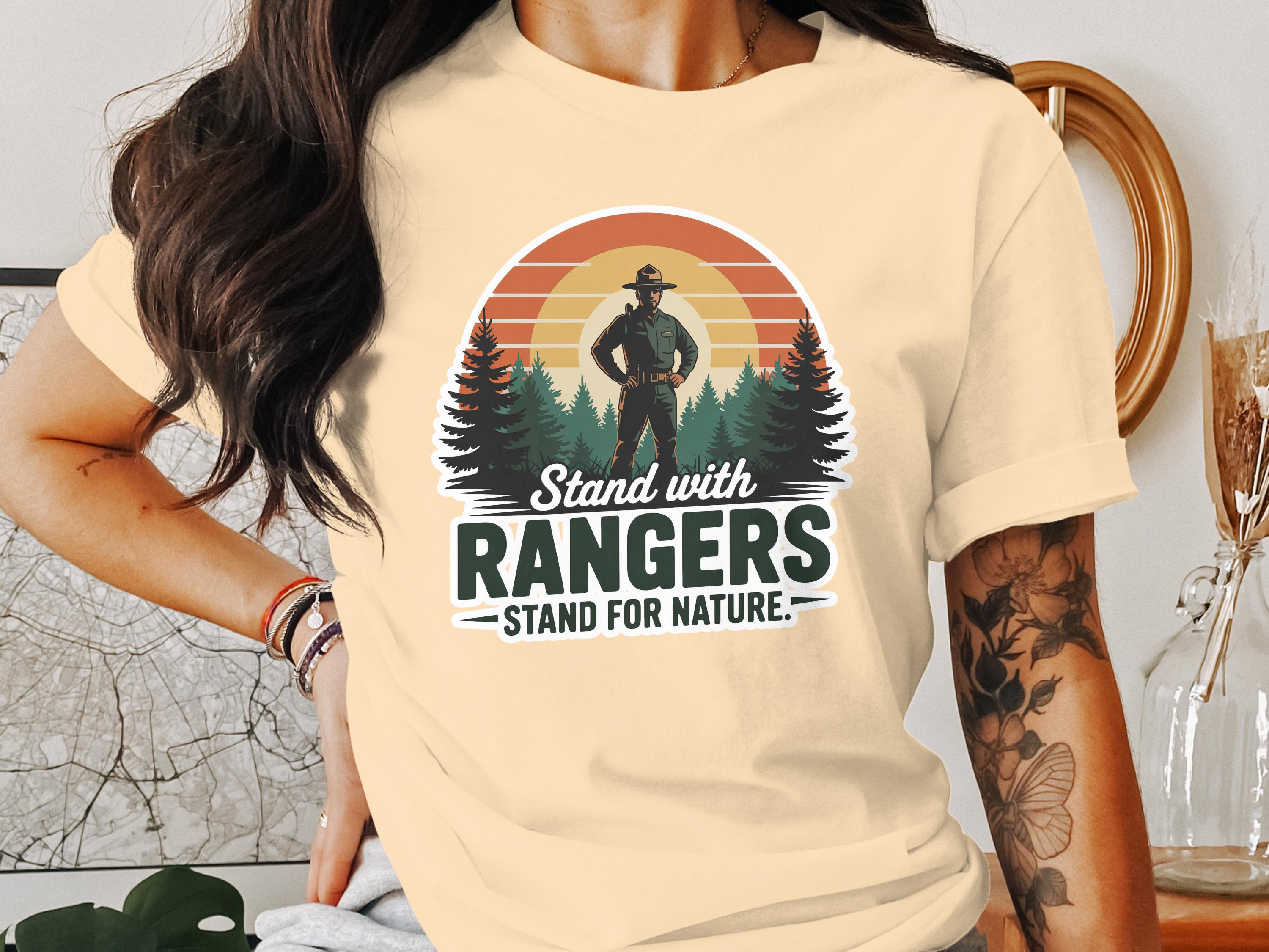 Stand with Rangers Stand for Nature T-shirt product