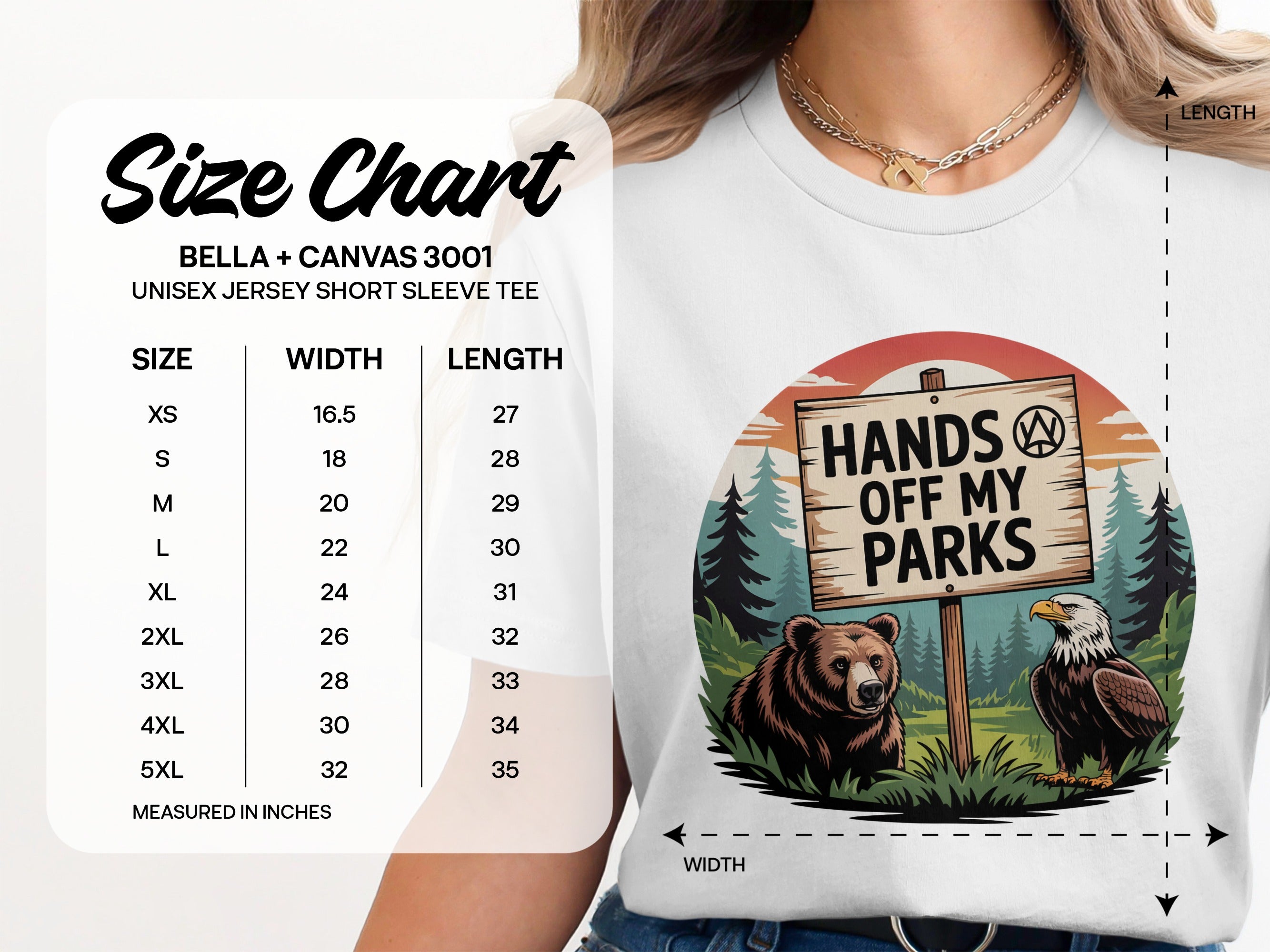 Hands Off My Parks Unisex Jersey Short Sleeve Tee product