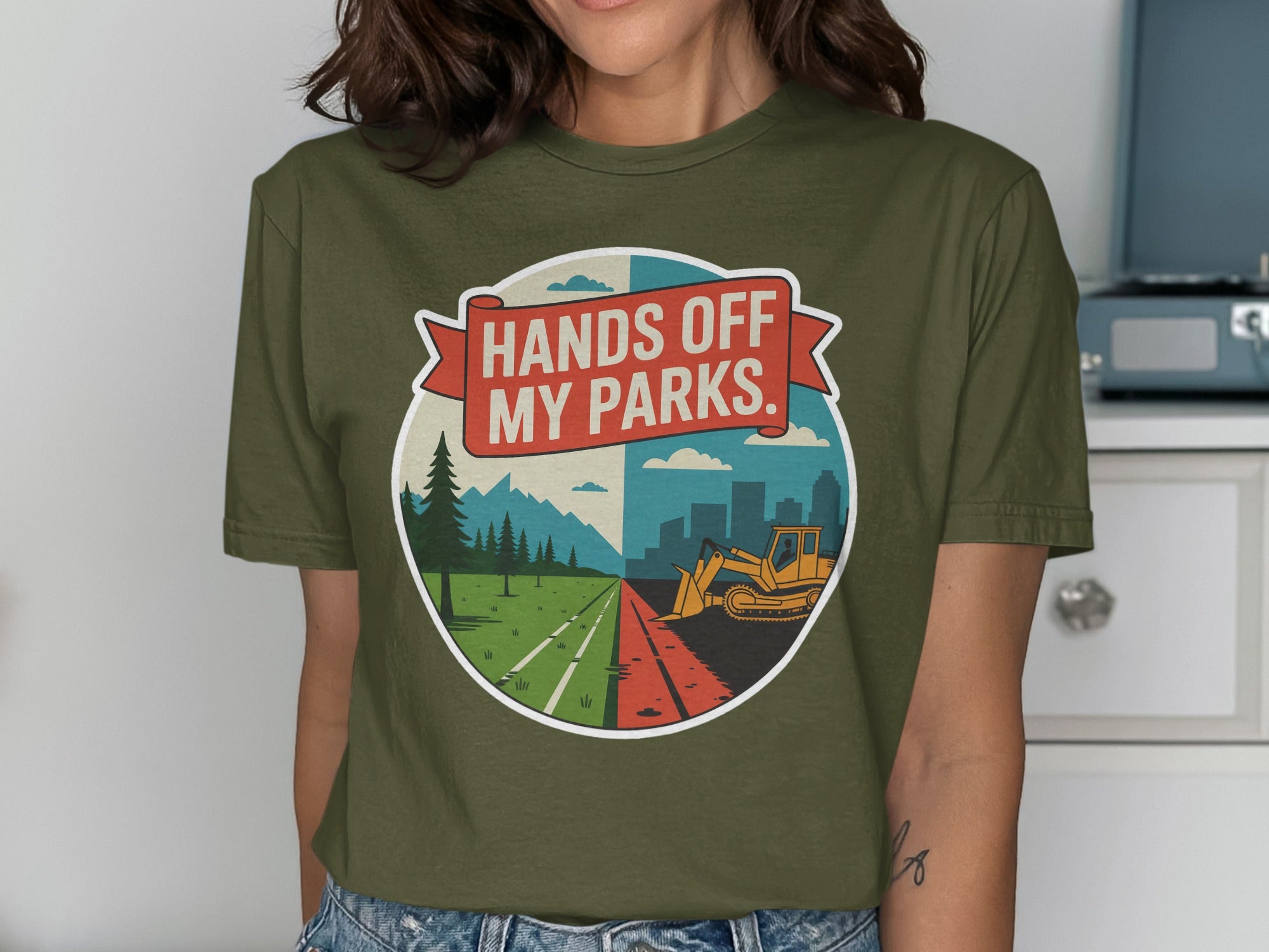 Hands Off My Parks Graphic Tee product
