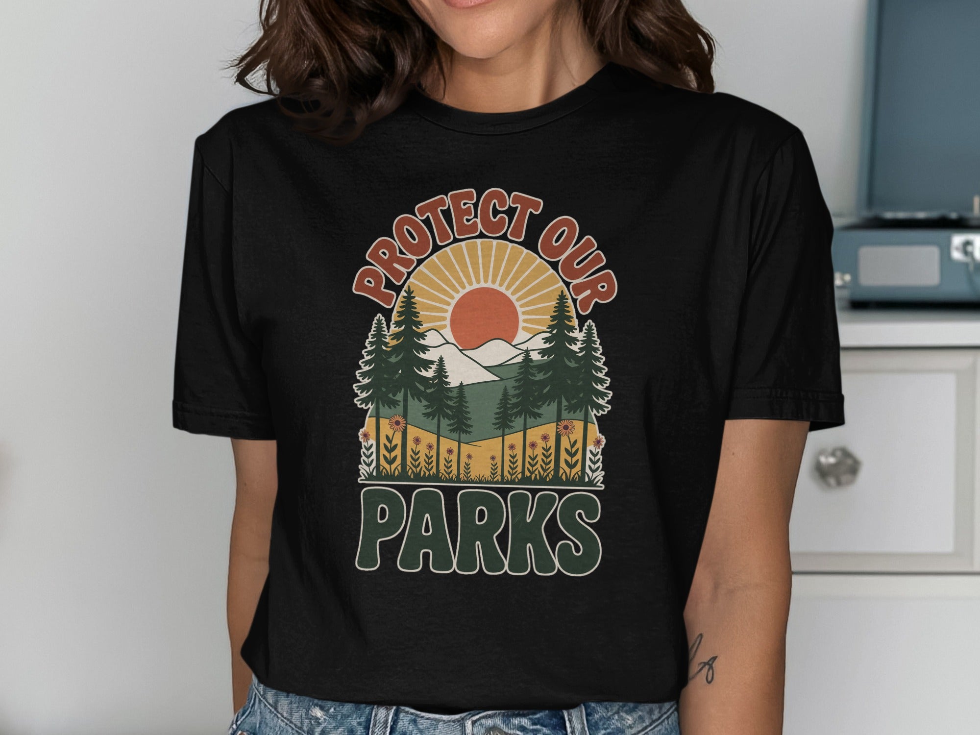 Protect Our Parks Graphic Tee Casual Fashion product