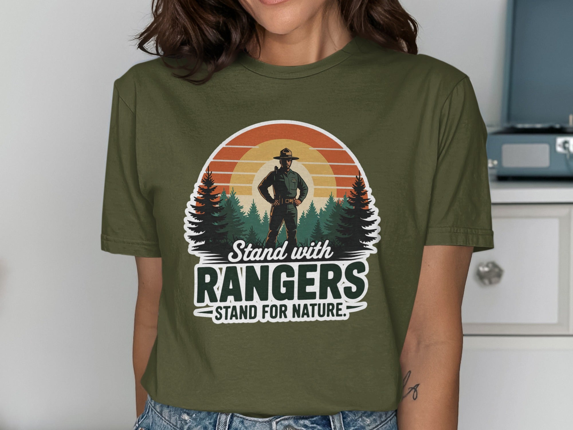 Stand with Rangers Stand for Nature T-Shirt product type