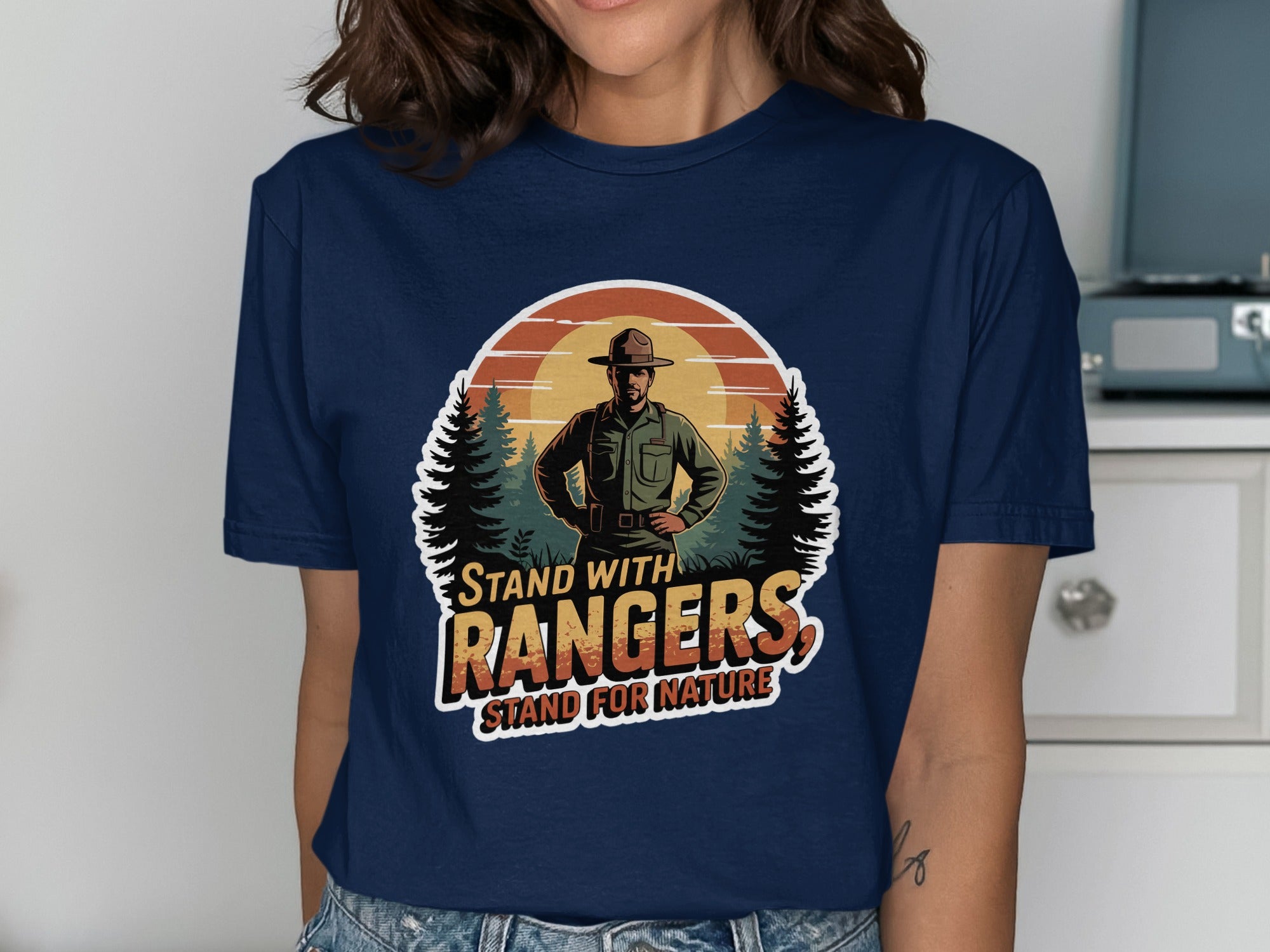 Stand with Rangers Stand For Nature T-shirt product type