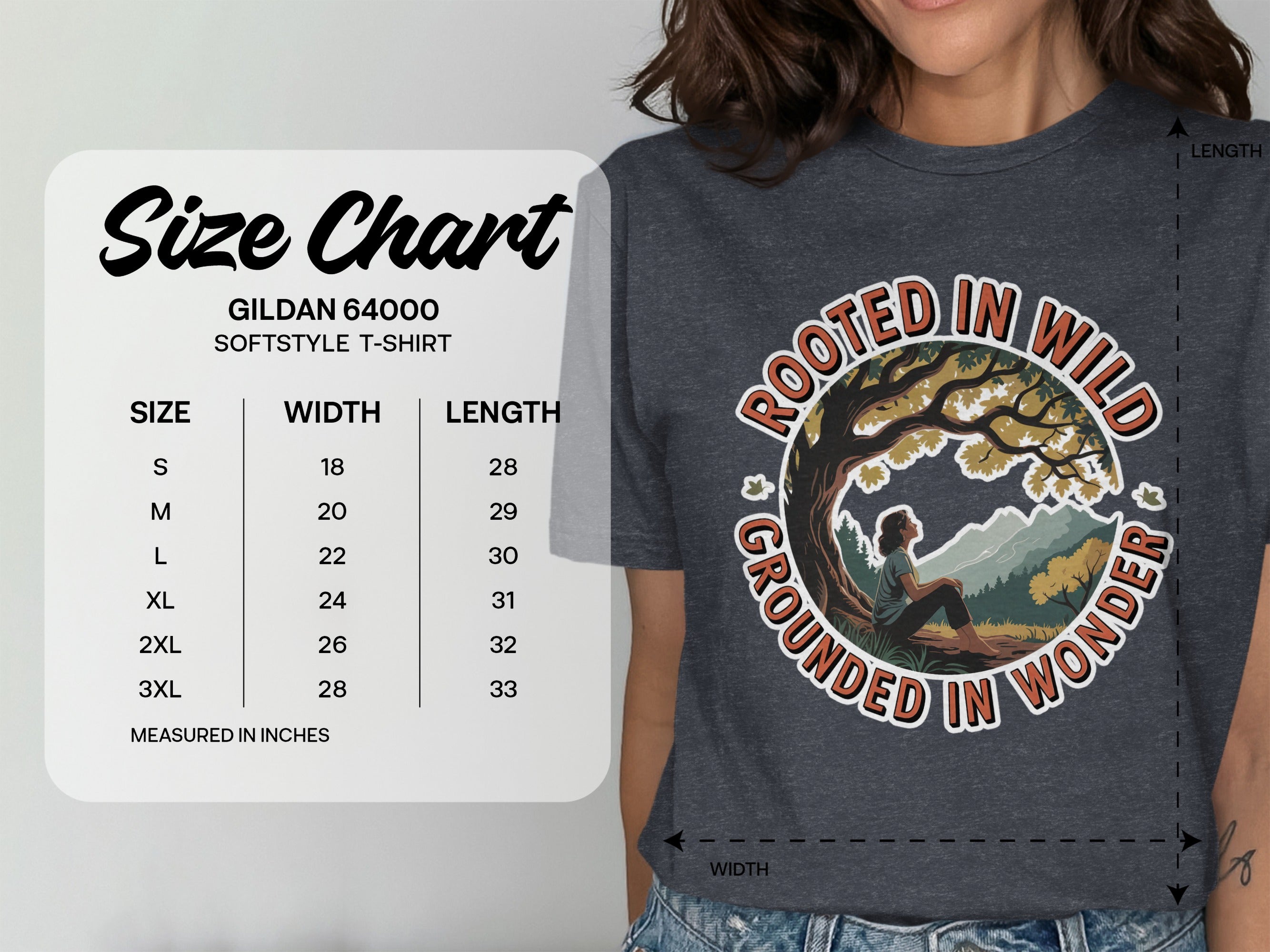 Rooted in Wild Grounded in Wonder T-Shirt product