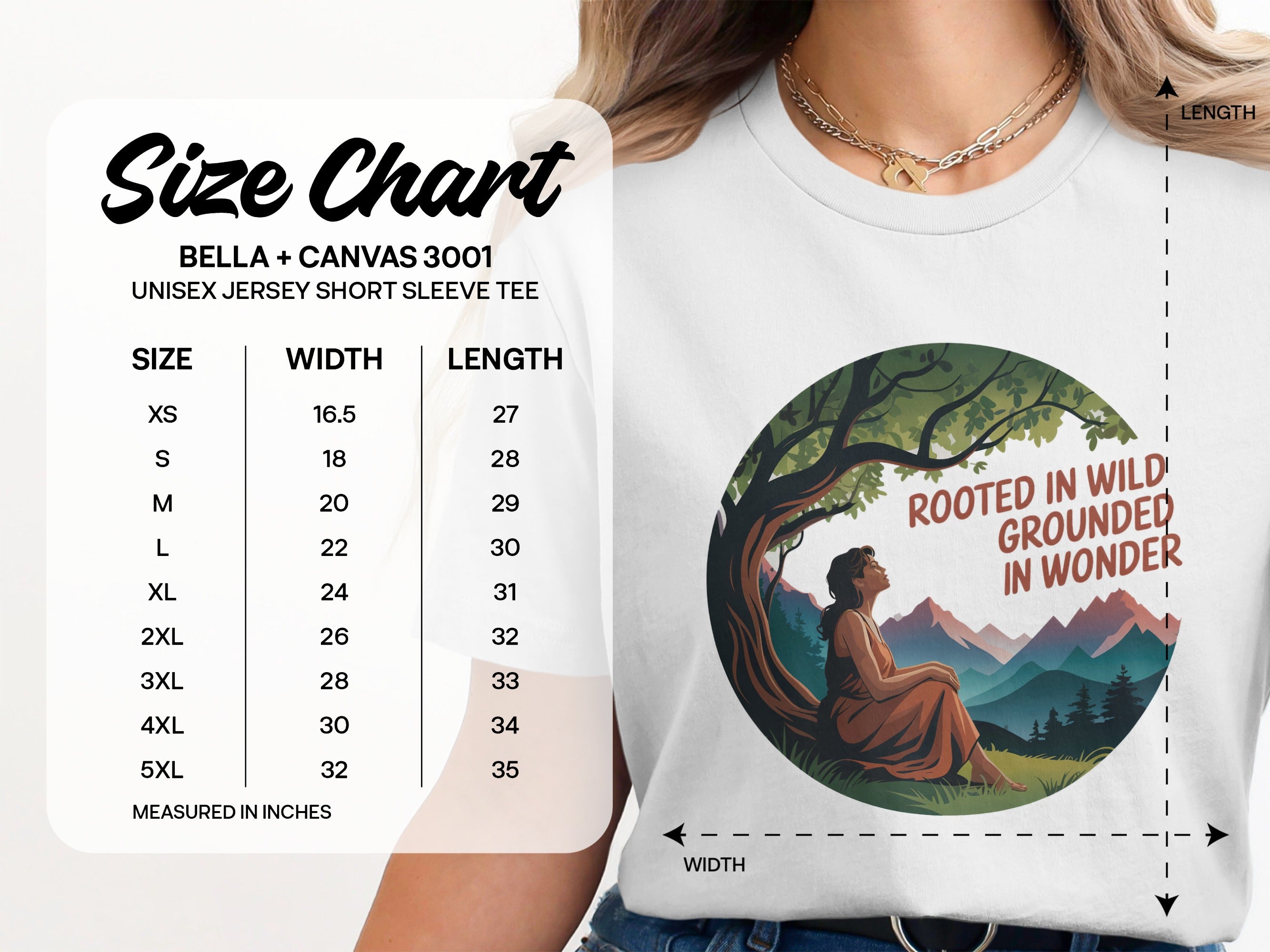 Rooted In Wild Grounded In Wonder T-shirt product