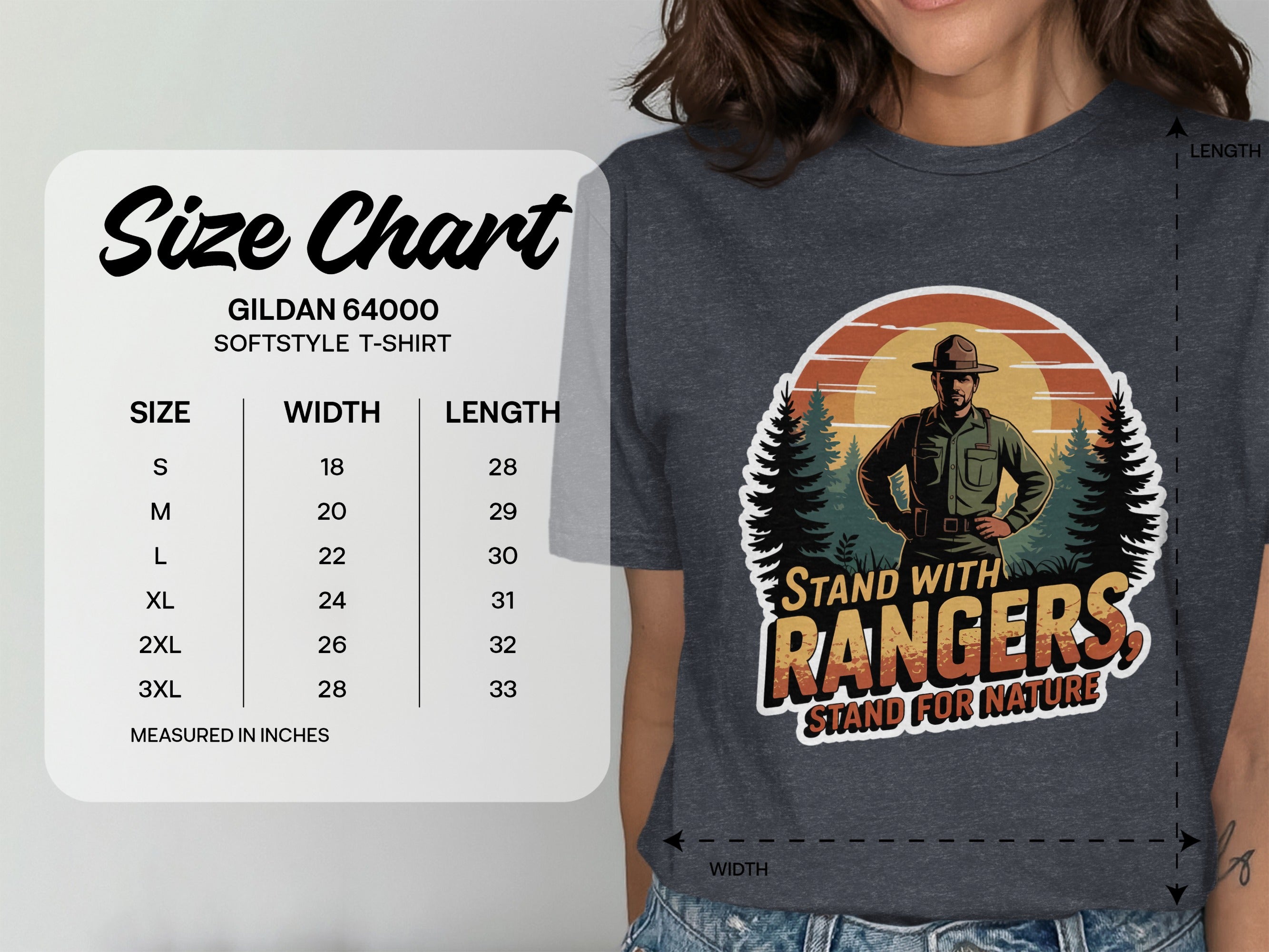 Stand with Rangers Stand for Nature T-Shirt product type