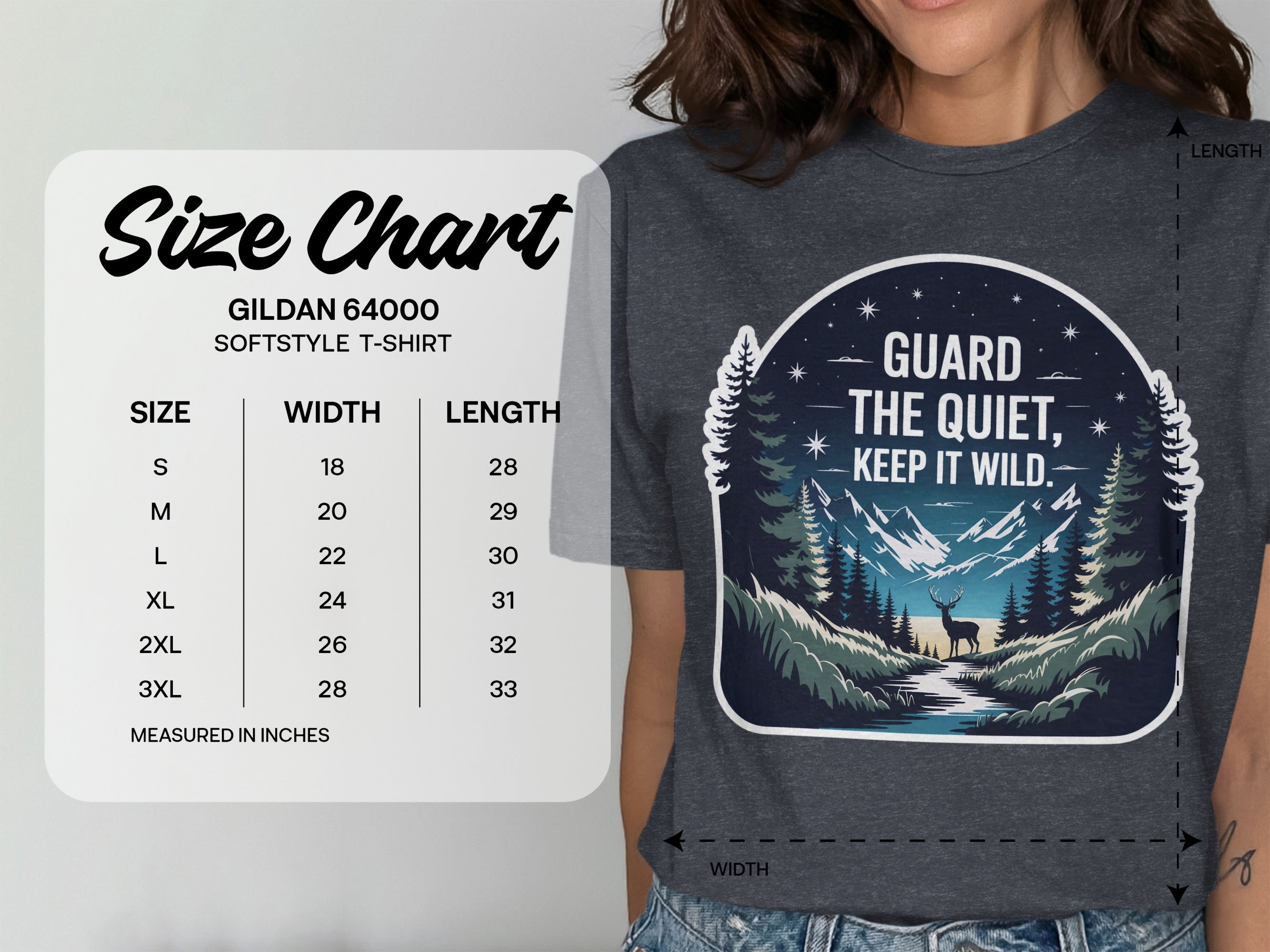 Guard The Quiet Keep It Wild T-Shirt product