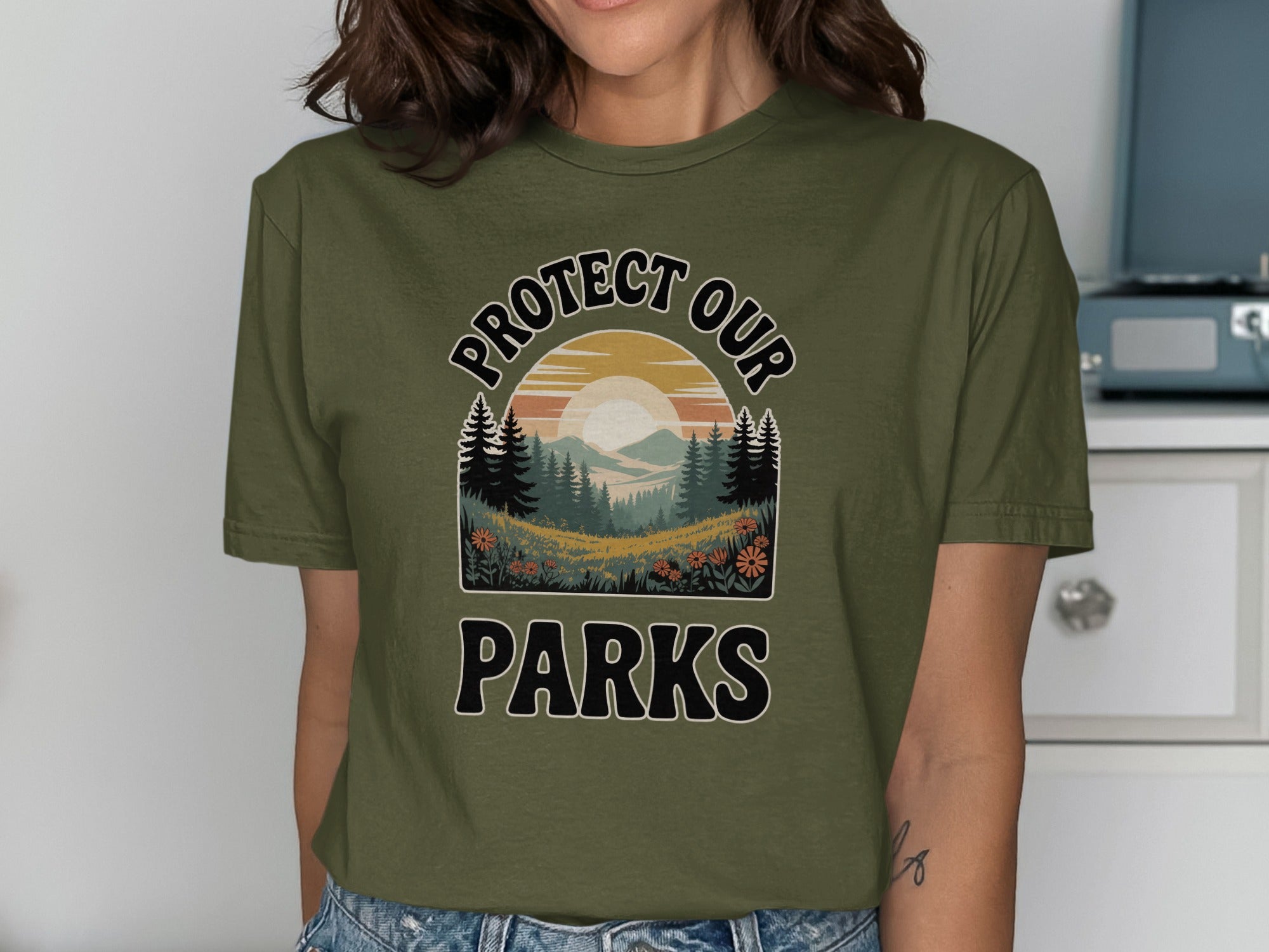 Protect Our Parks Scenic Graphic Tee product