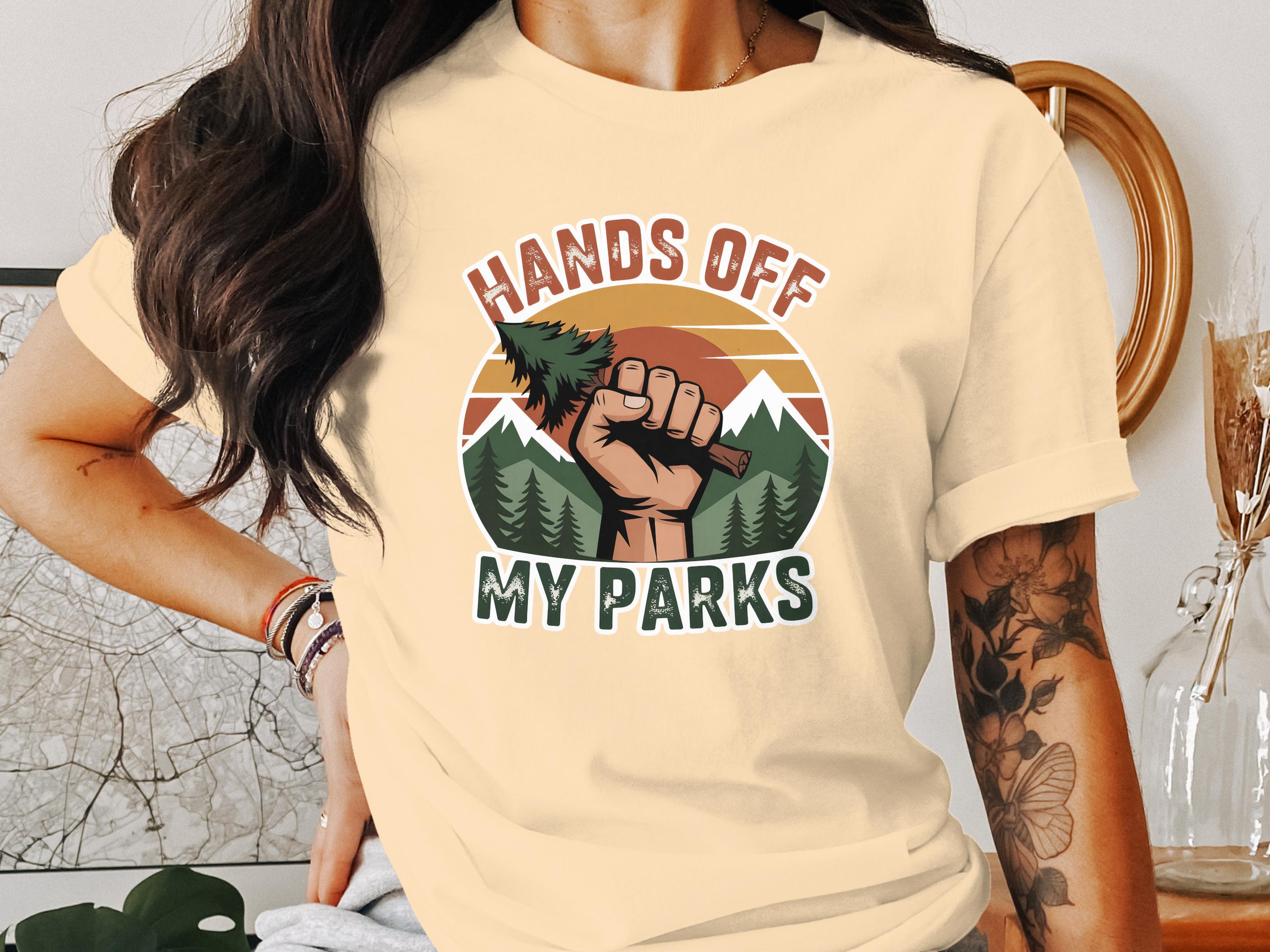 Hands Off My Parks Graphic T-Shirt product type