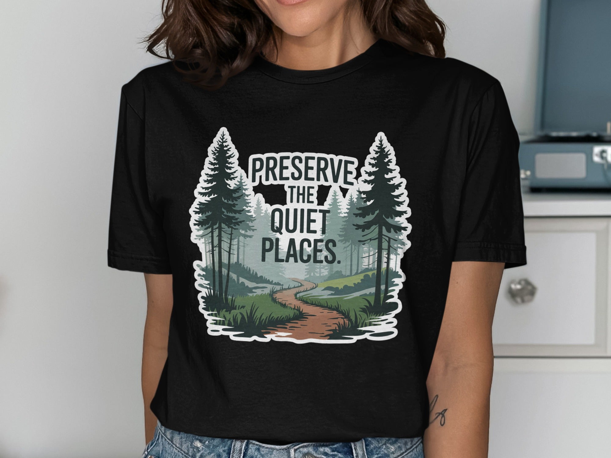Preserve the Quiet Places Graphic T Shirt product type