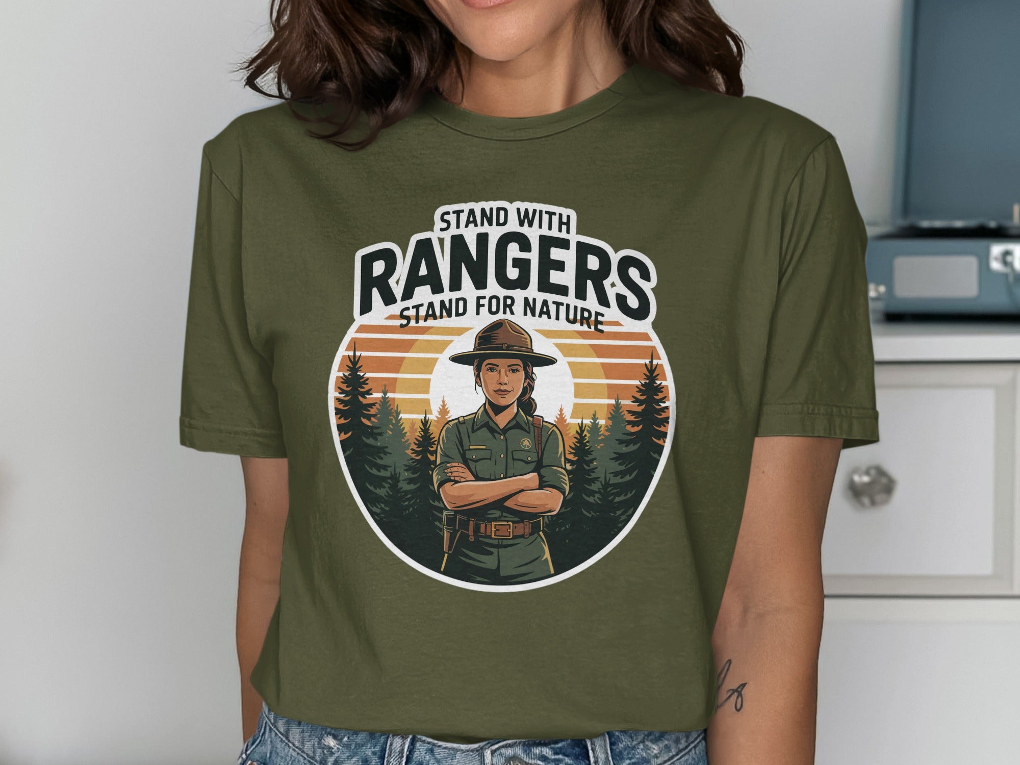 Stand with Rangers Stand for Nature T-shirt product