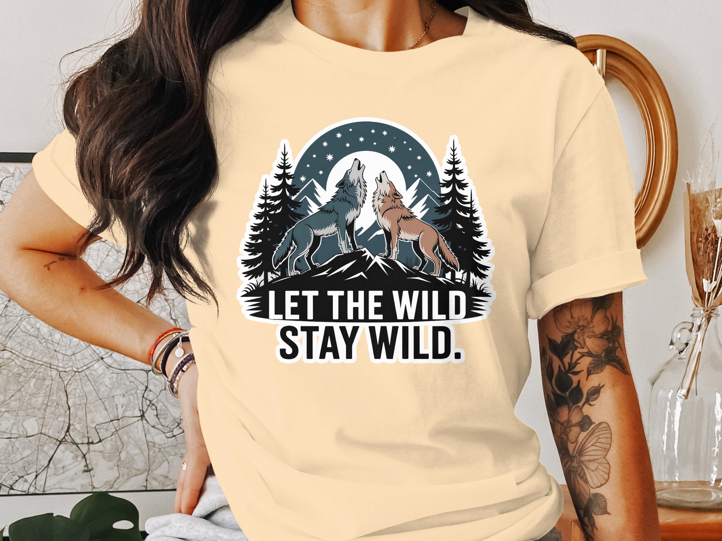 Let the Wild Stay Wild Graphic T-shirt product