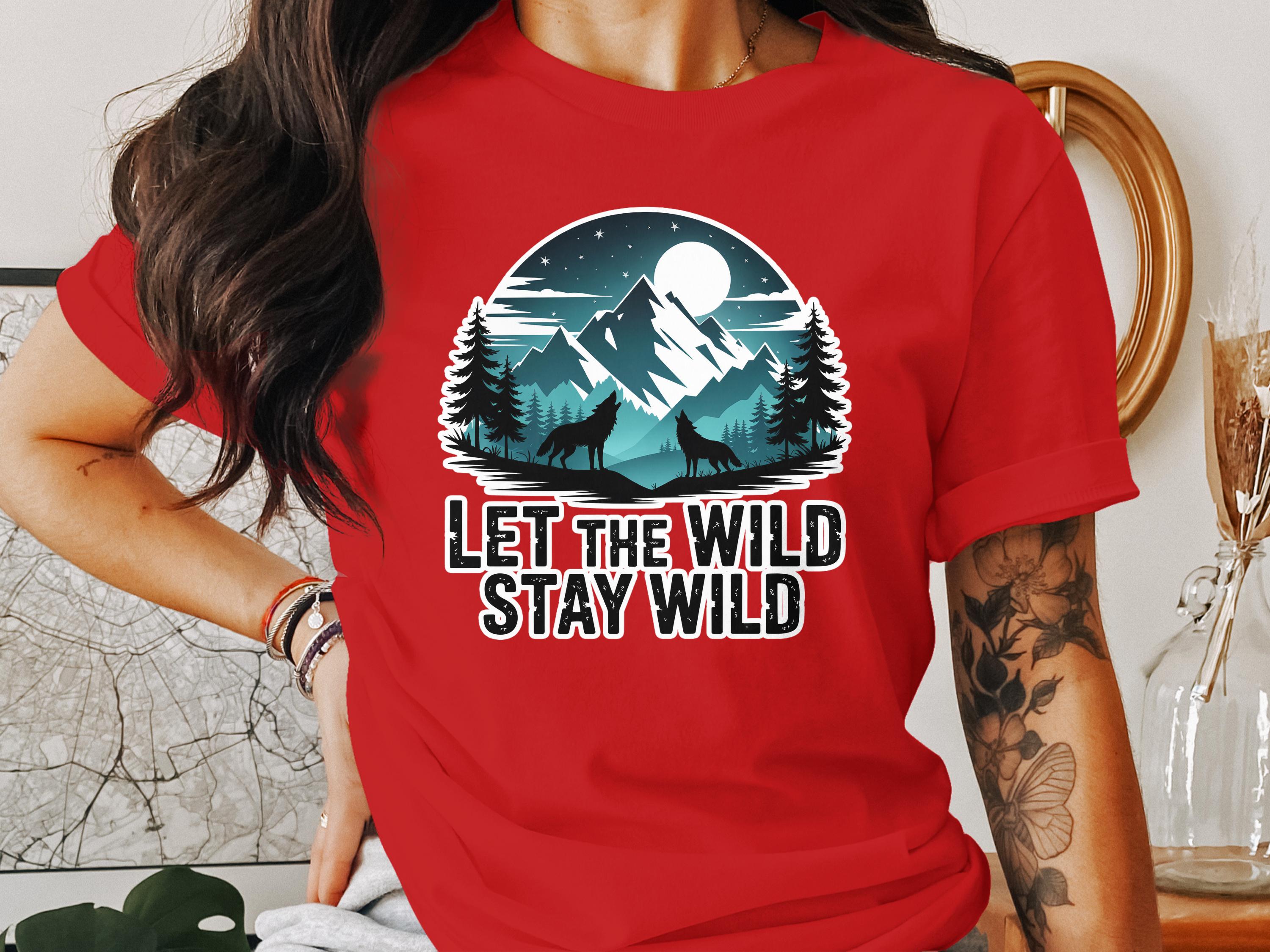 Let The Wild Stay Wild Graphic T-Shirt product
