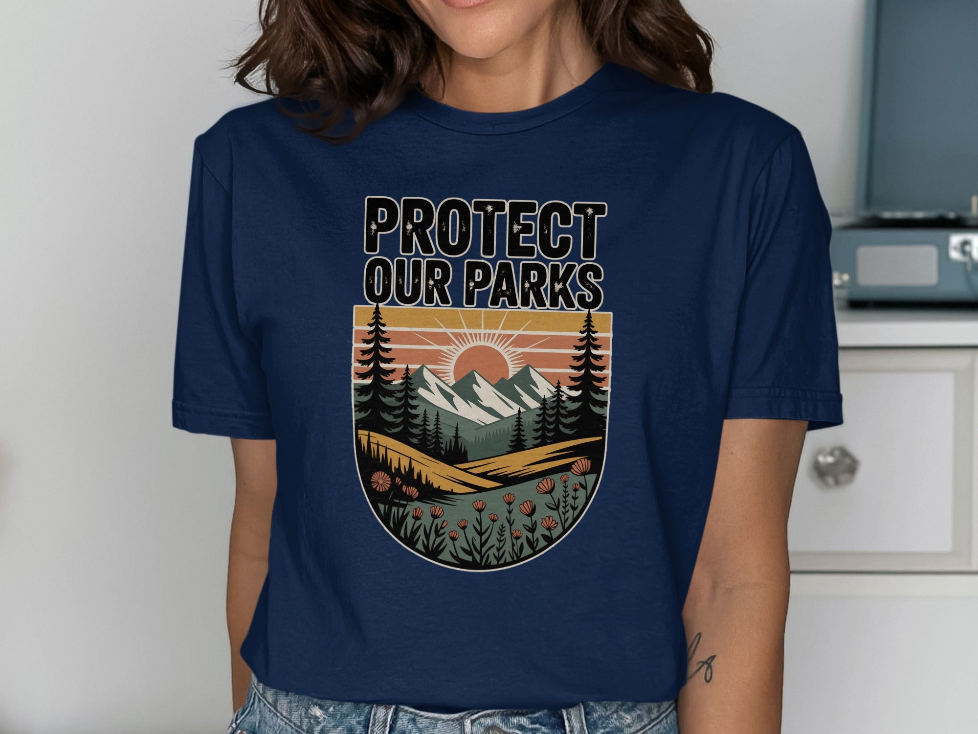 Protect Our Parks Scenic Nature Graphic Shirt product